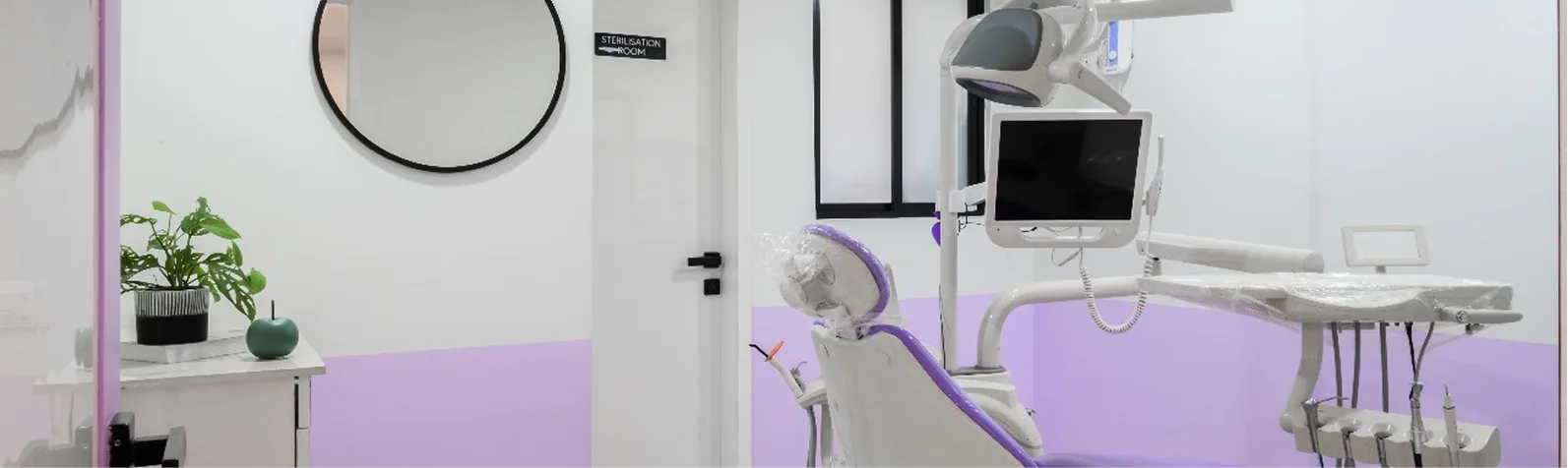 Dental clinic treatment room